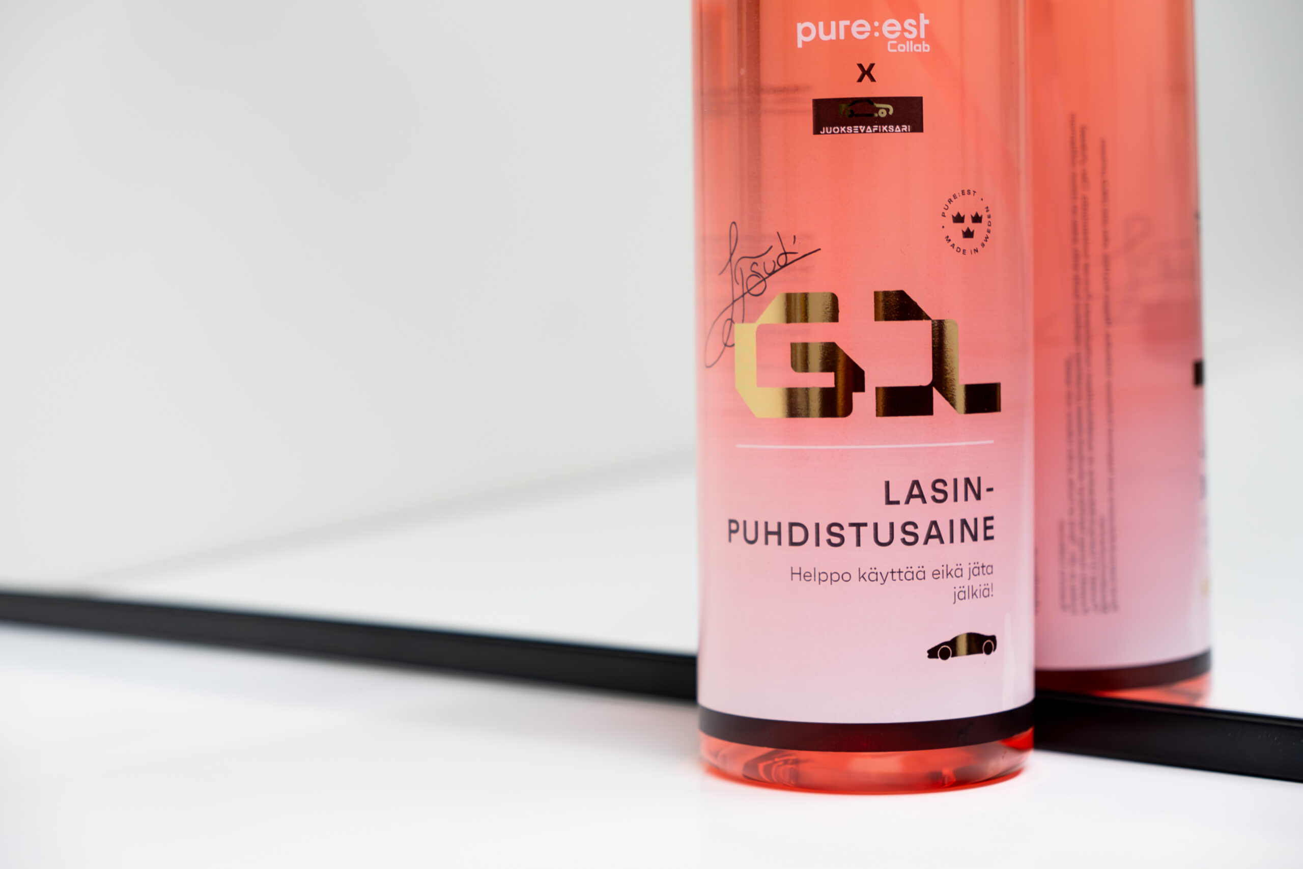 Mansikan tuoksuinen lasinpesuneste Manzikki 500ml - Image 4