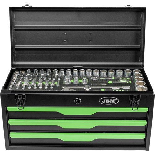 JBM työkalulaatikko työkaluilla 143 osaa - Image 2