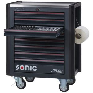 Sonic S9 NEXT työkaluvaunu työkaluilla 363 osaa + 1/2" voimahylsysarja 73 osaa