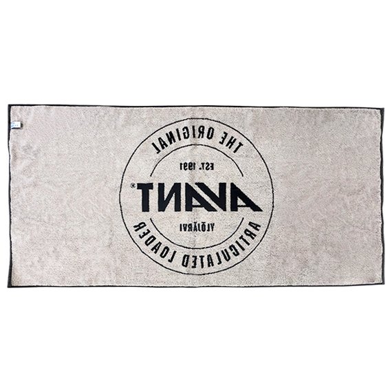 Kylpypyyhe musta / hiekka - Image 2